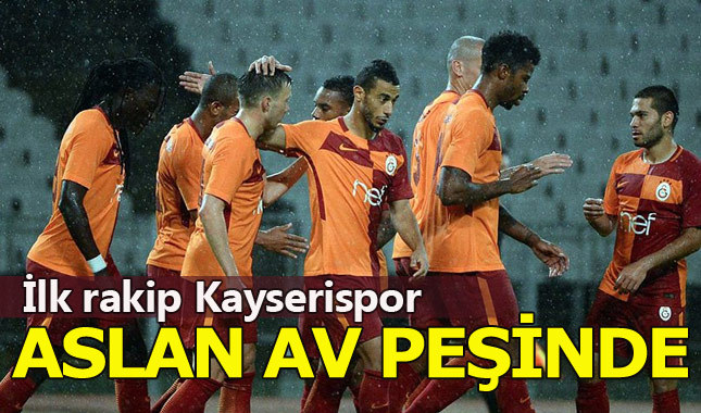 Galatasaray-Kayserispor maçı saat kaçta hangi kanalda?