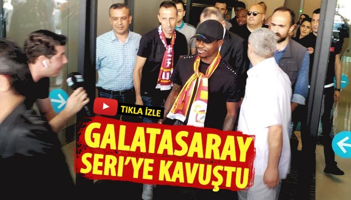 Galatasaray Seri'ye kavuştu