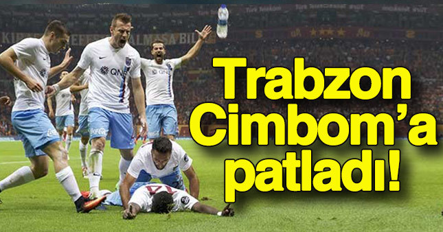 Galatasaray-Trabzonspor (Maç Özeti)