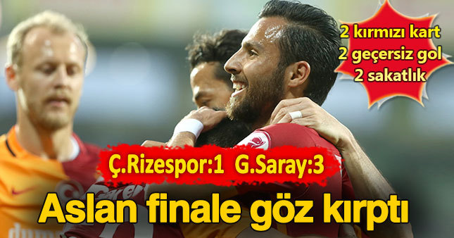 Galatasaray finale göz kırptı