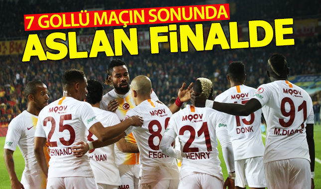 Galatasaray kupada finale yükseldi