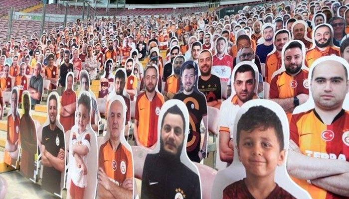 Galatasaray tribünlerinde büyük hazırlık!