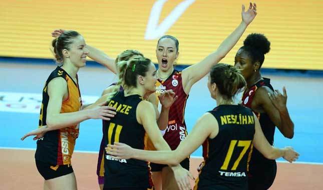 Galatasaray ve Vakıfbank Final Four'da