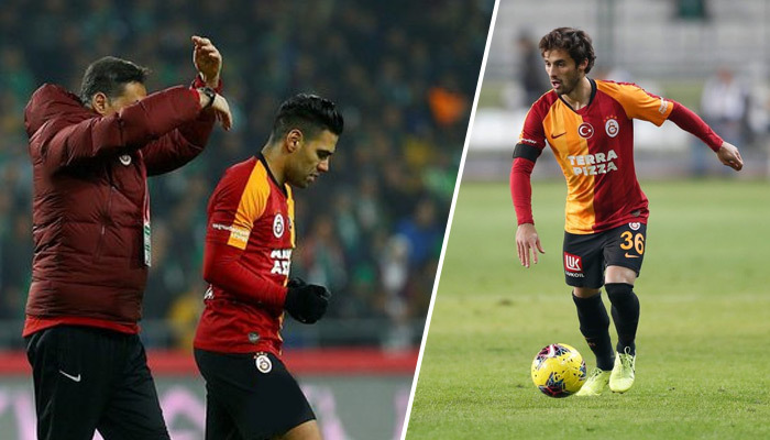 Galatasaray'a Falcao ve Sarachi'den kötü haber!