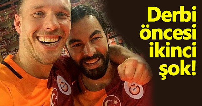 Galatasaray'a Selçuk ve Podolski şoku!