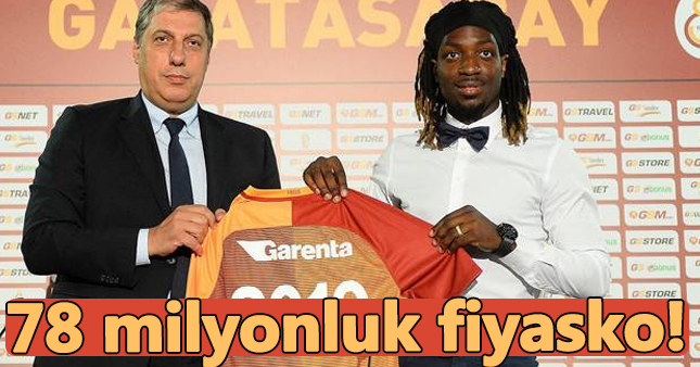 Galatasaray'da 20 milyon euroluk fiyasko