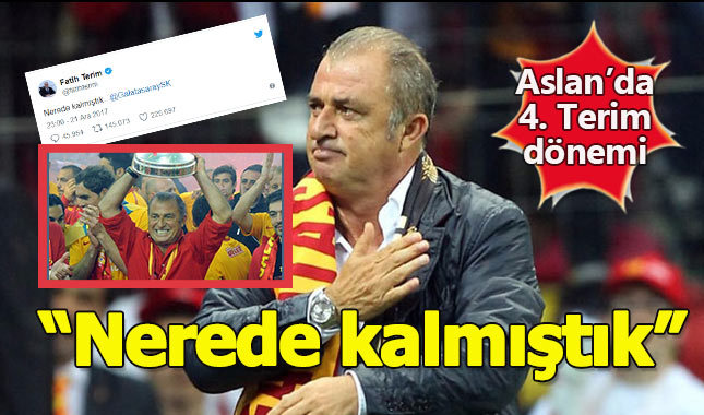 Galatasaray'da 4. Fatih Terim dönemi