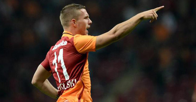 Galatasaray'da Podolski dönemi bitiyor