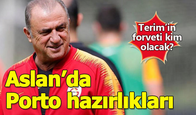 Galatasaray'da Porto maçı hazırlıkları sürüyor