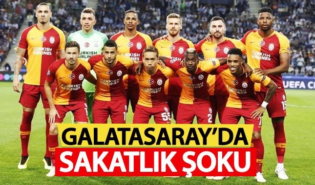 Galatasaray'da Sinan Gümüş sakatlandı
