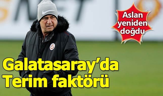 Galatasaray'da Terim faktörü etkisini gösterdi