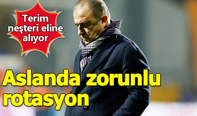 Galatasaray'da zorunlu rotasyon