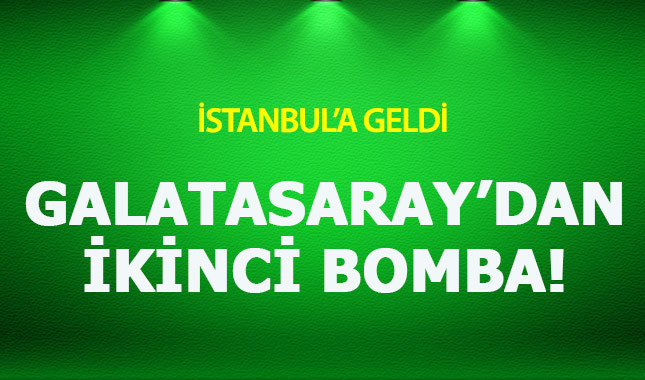 Galatasaray'ın yeni golcüsü İstanbul'a geldi