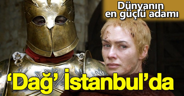 Game Of Thrones Björnnson istanbul'da