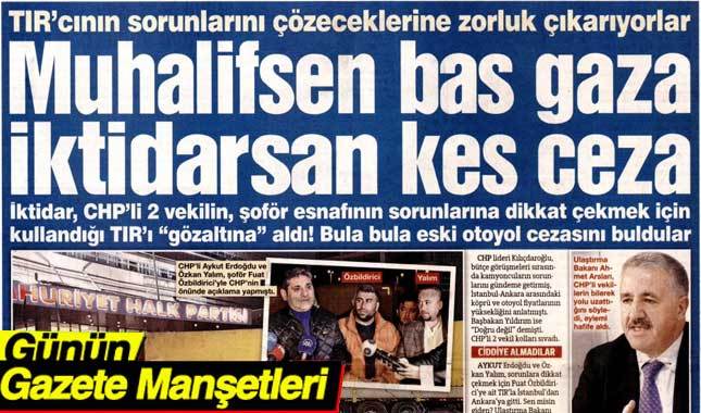 Gazete manşetleri oku 11 Ocak 2018 - Perşembe günü gazeteler hangi manşetle çıktı? - Transfer haberleri - emekliye müjde