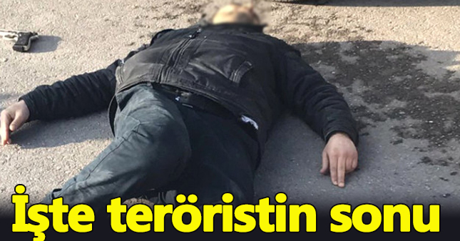 Gaziantep Emniyet Müdürlüğü önünde terörist öldürüldü!