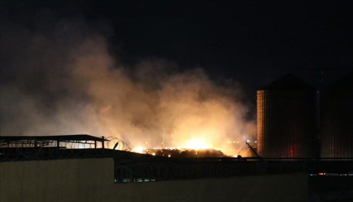 Gaziantep'te çiftlik yangını!