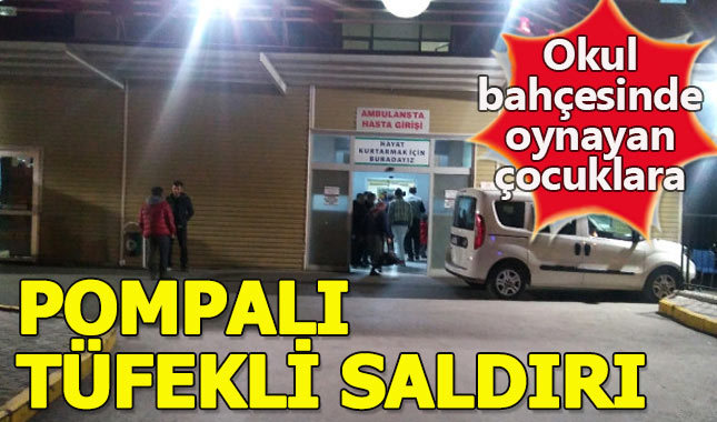 Gaziantep'te okul bahçesinde oynayan çocuklara ateş açıldı:7 Yaralı