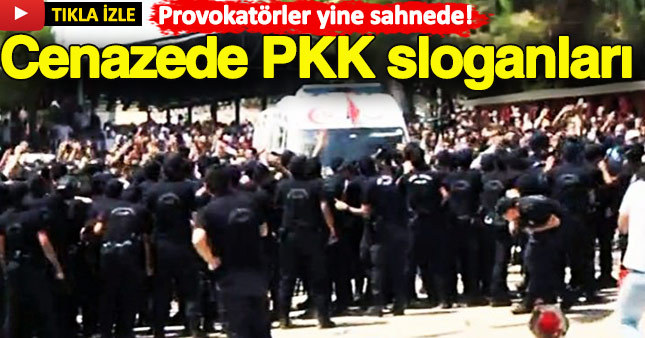 Gaziantep’teki cenaze namazında provokasyon