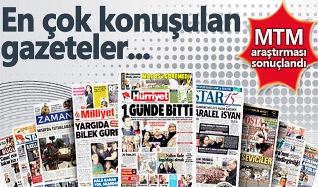 Geçen hafta en çok hangi gazeteler konuşuldu?