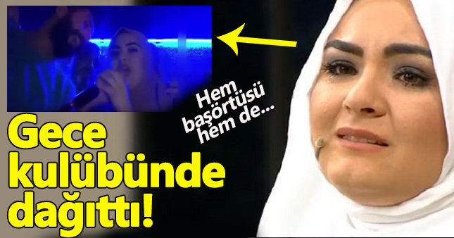 Gelin adayı Hanife gece kulübünde dağıttı!