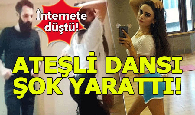 Gelin adayı Naz'ın ateşli dansı internete düştü!