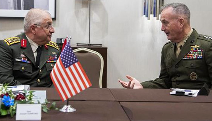 Genelkurmay Başkanı Güler, ABD'li mevkidaşıyla görüştü
