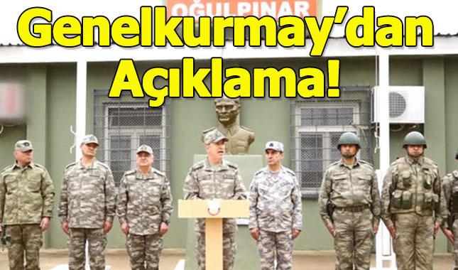 Genelkurmay Başkanı açıklama yaptı!