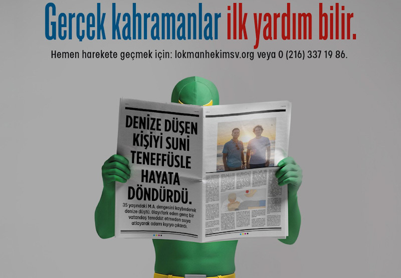 “Gerçek Kahramanlar İlk Yardım Bilir!”