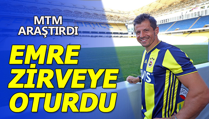 Geri dönen Emre zirveye yerleşti