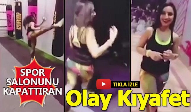 Giydiği kıyafet olay oldu! Spor salonunun lisansı iptal edildi