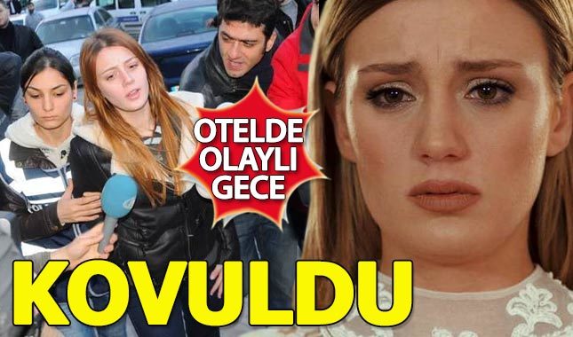 Gizem Karaca'nın otelde olaylı gecesi