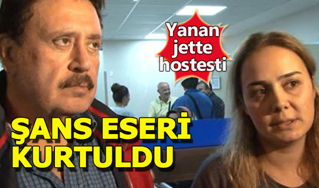 Gökhan Güney'in eşi yanan jetten son anda kurtuldu