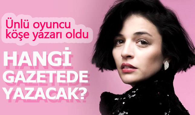 Gonca Vuslateri köşe yazarı oldu