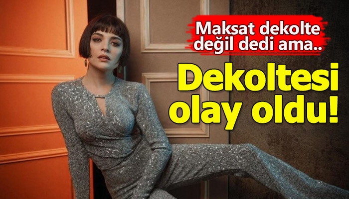 Gonca Vuslateri'nin dekolteli fotoğraf paylaşması