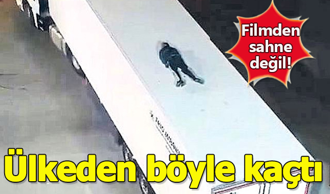 Görevimiz Tehlike filmi gibi kaçış sahnesi