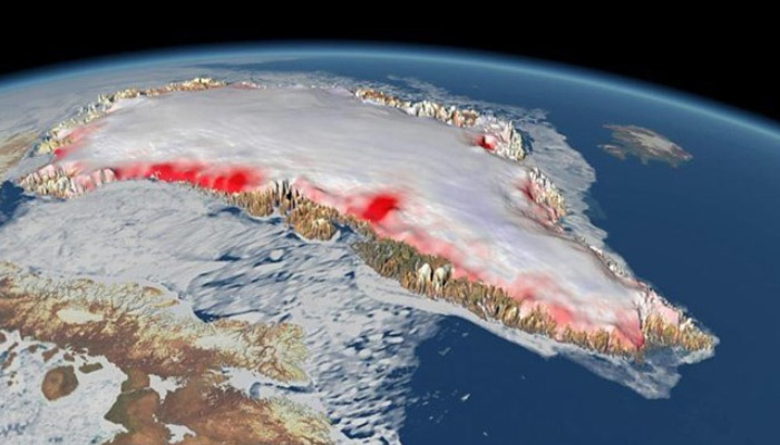 Grönland tahmin edilenden daha hızlı eriyor