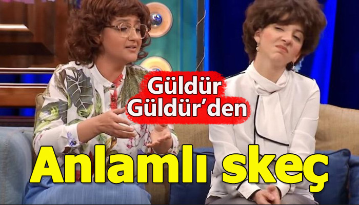 Güldür Güldür Show kadına taciz ve şiddete dikkat çekti