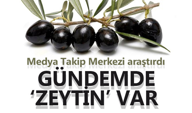 Gündemde “zeytin” var
