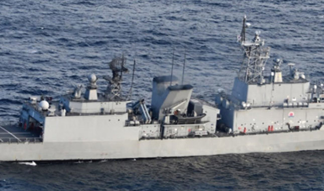 Güney Kore gemisinin radarını Japon uçağına kilitlediği iddia edildi