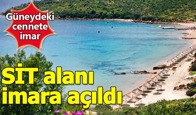 Güneydeki cennet Gökova imara açılıyor