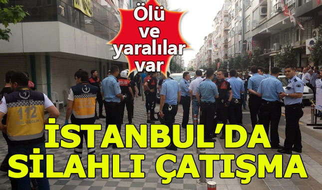 Güngören'de silahlı saldırı: 1 ölü, 7 yaralı var