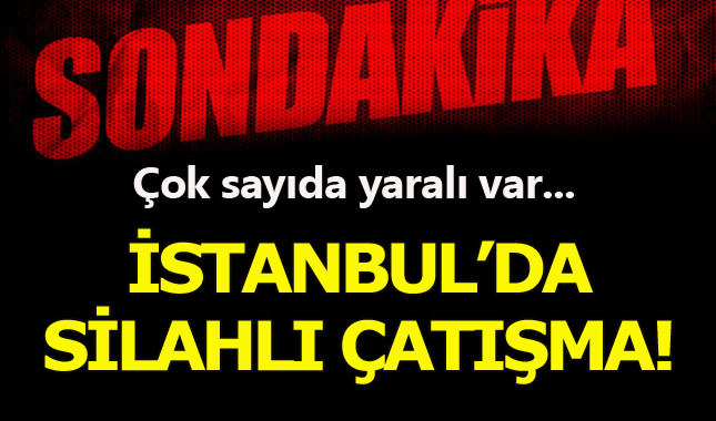 Güngören'de silahlı saldırı: Yaralılar var