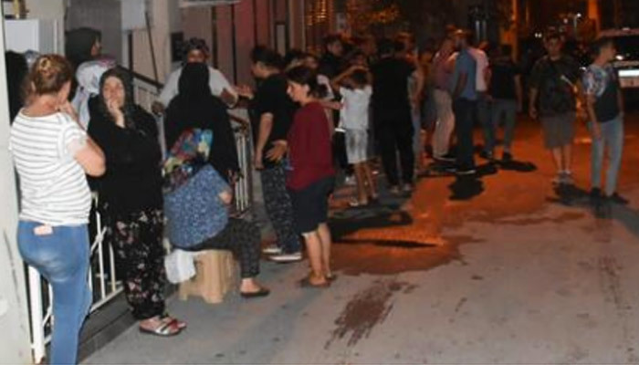 Gürültüyle patladı, mahalle sakinleri sokağa döküldü