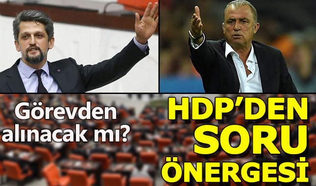 HDP'den Fatih Terim için soru önergesi