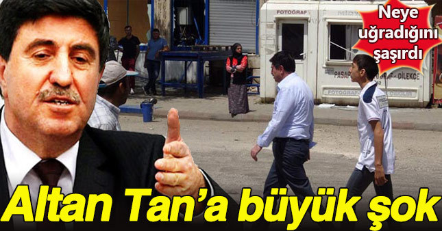 HDP'li Altan Tan'a memleketinde büyük şok