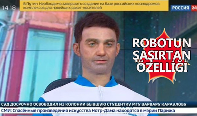 Haber sunan robot "Alex"