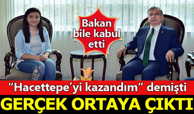 "Hacettepe'yi kazandım" diyen meslek liseli kızın sonuç belgesi sahte çıktı