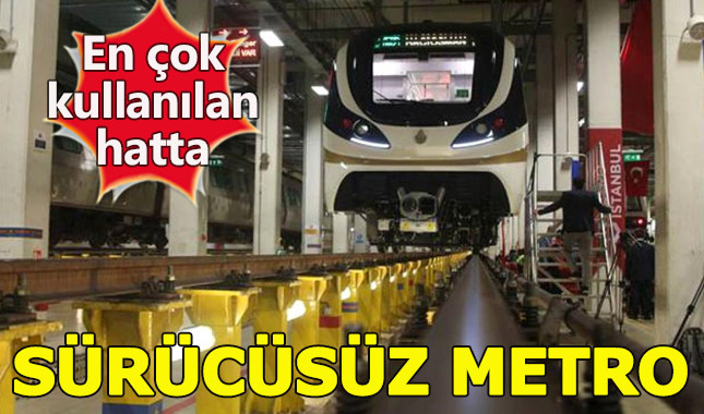 Hacıosman-Yenikapı Metrosuna sürücüsüz metro araçları indirildi