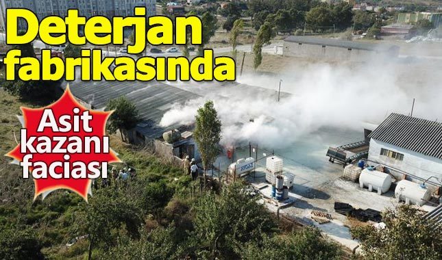 Hadımköy'deki fabrikada asit kazanı faciası
